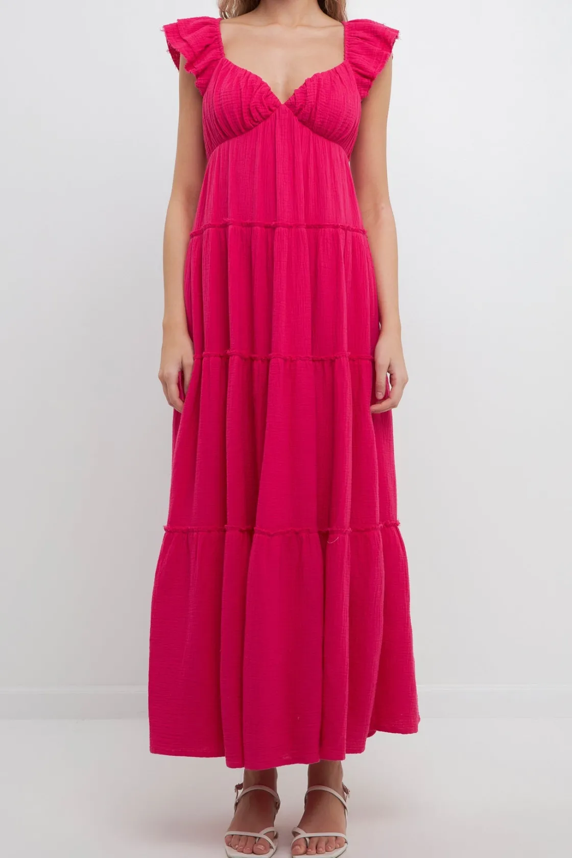 free_the_rose__sweetheart_19.webp FREE THE ROSES Tops*Free The Rose - Sweetheart Maxi Dress With Raw Edge Details