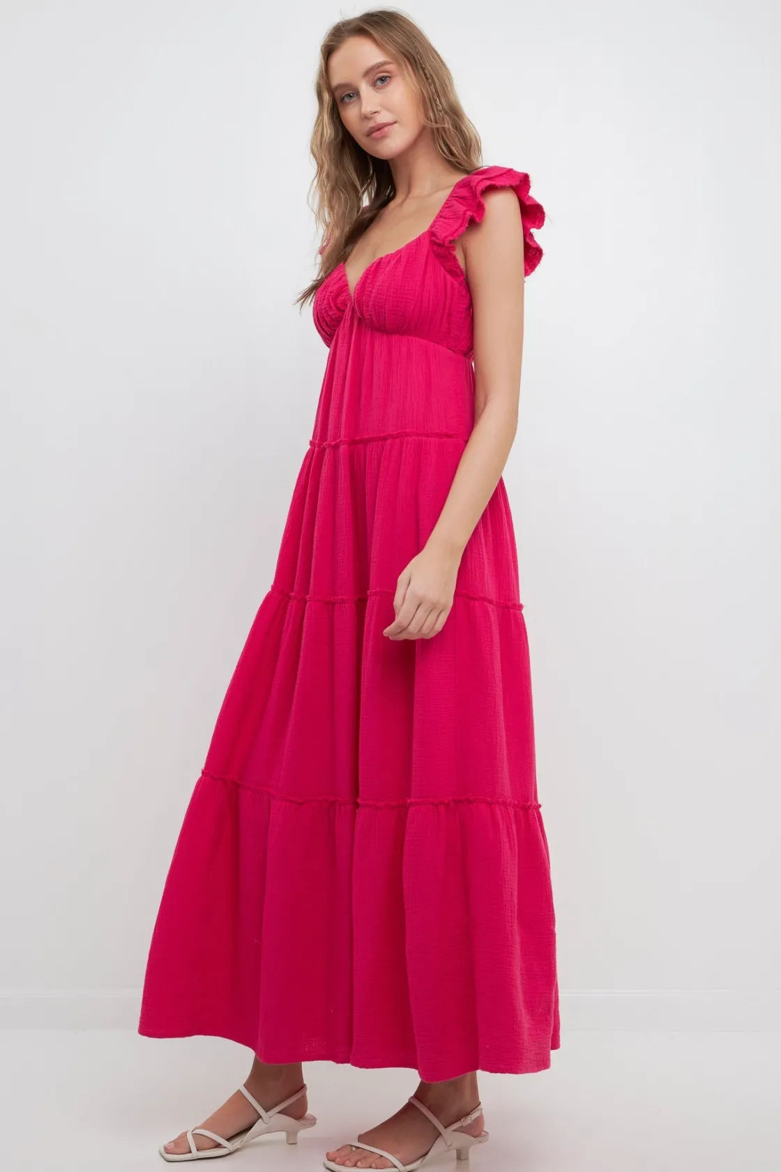 free_the_rose__sweetheart_20.webp FREE THE ROSES Tops*Free The Rose - Sweetheart Maxi Dress With Raw Edge Details
