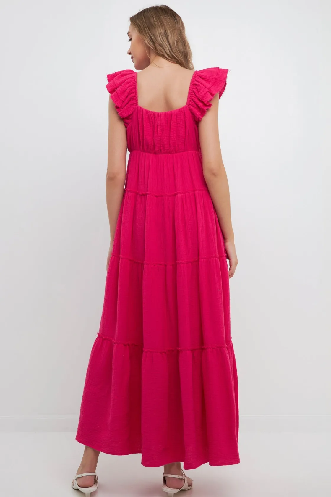 free_the_rose__sweetheart_21.webp FREE THE ROSES Tops*Free The Rose - Sweetheart Maxi Dress With Raw Edge Details