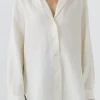 FREE THE ROSES Tops | Shirts & Blouses*- Oversized Shirt LIGHTYELLOW
