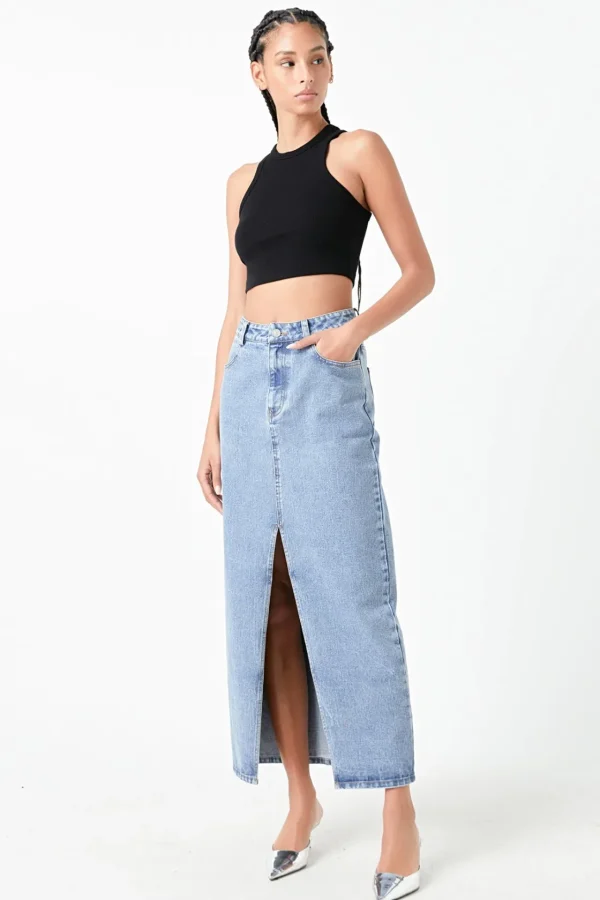 GREY LAB Tops*- Cropped Racerback Tank