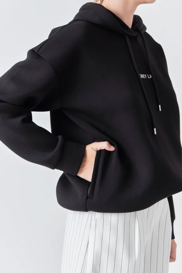 GREY LAB Tops*- Hoodie BLACK