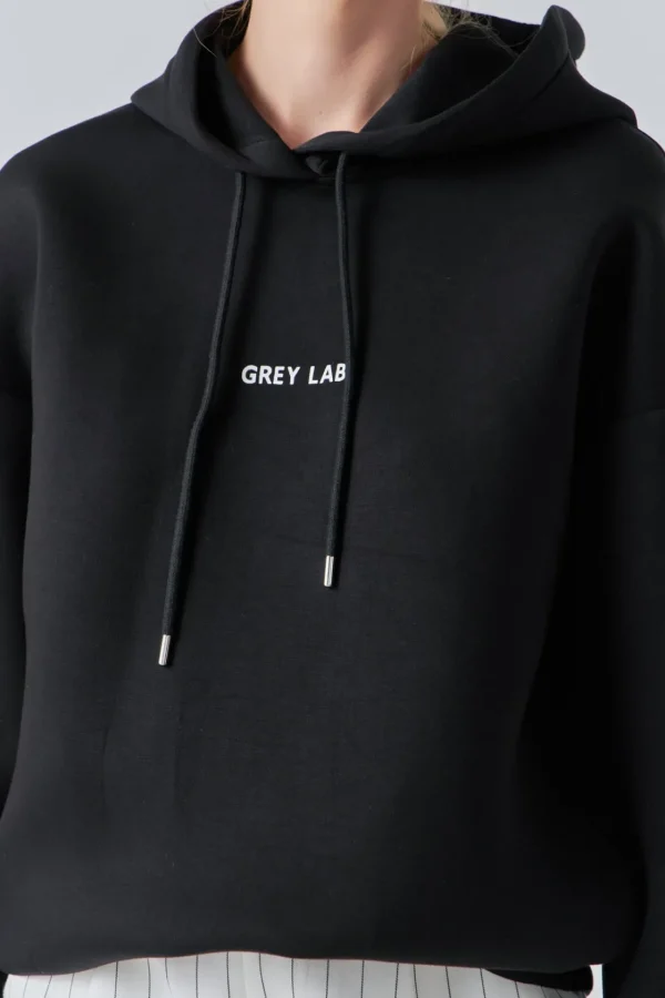 GREY LAB Tops*- Hoodie BLACK