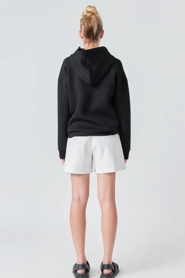 GREY LAB Tops*- Hoodie BLACK