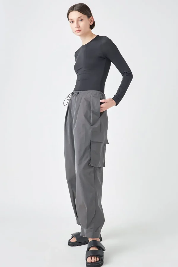 GREY LAB Tops*- Long Sleeve Soft Bodysuit