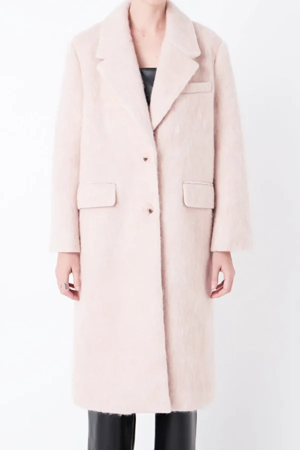 GREY LAB Tops*- Oversize Single-breasted Long Coat