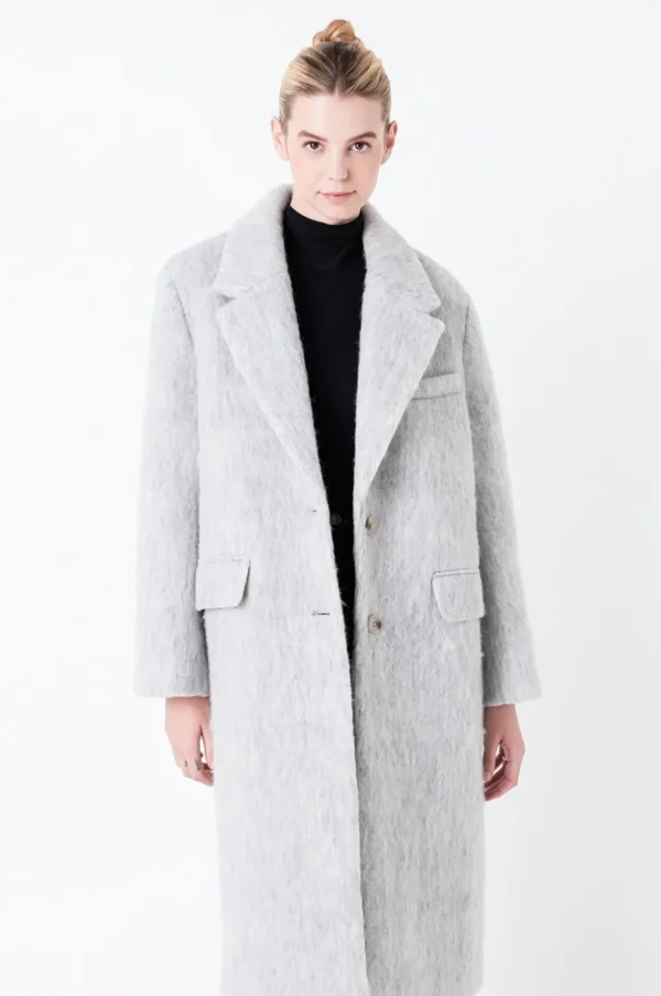 GREY LAB Tops*- Oversize Single-breasted Long Coat