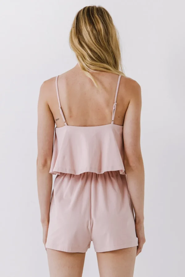 GREY LAB Tops*- Sleeveless Knit Romper