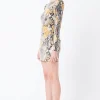 GREY LAB Tops*- Snakeskin Sequin Mini Dress MULTI