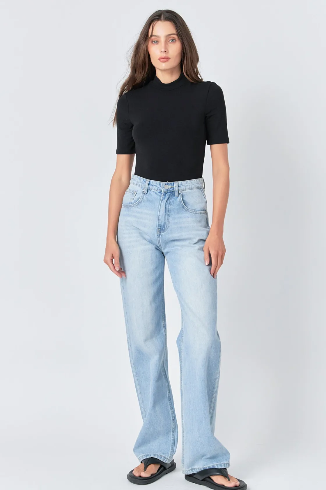 grey_lab__soft_mock_neck__0.webp GREY LAB Tops*- Soft Mock Neck Bodysuit