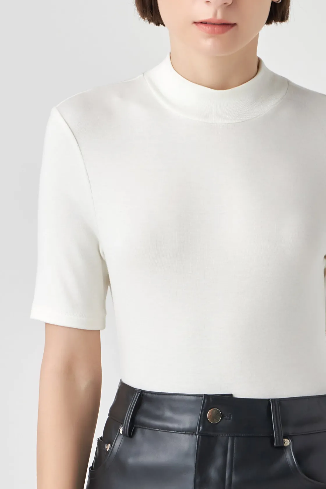 grey_lab__soft_mock_neck__6.webp GREY LAB Tops*- Soft Mock Neck Bodysuit