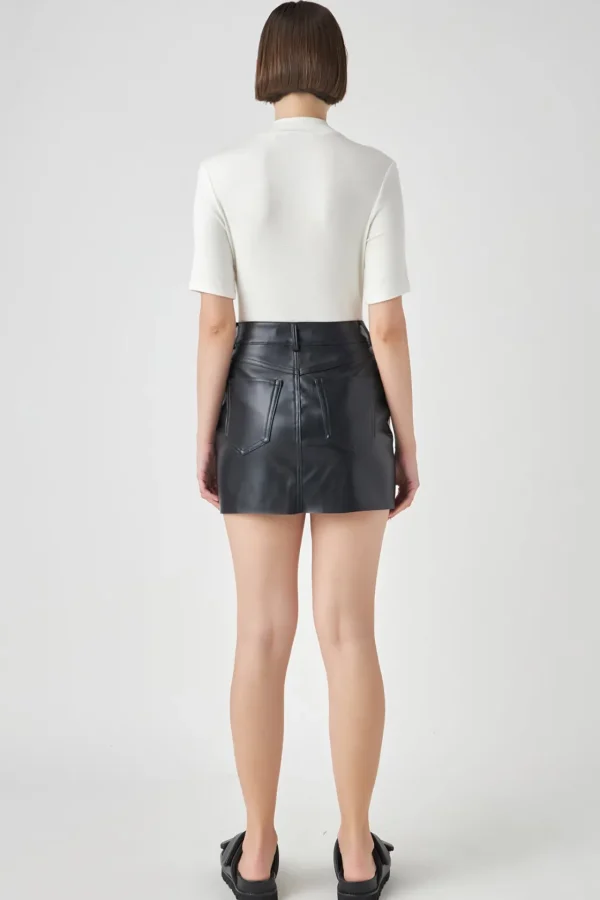 GREY LAB Tops*- Soft Mock Neck Bodysuit