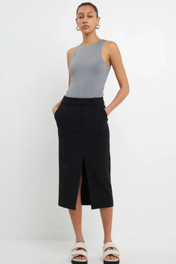 GREY LAB Tops*- Solid Body Suit