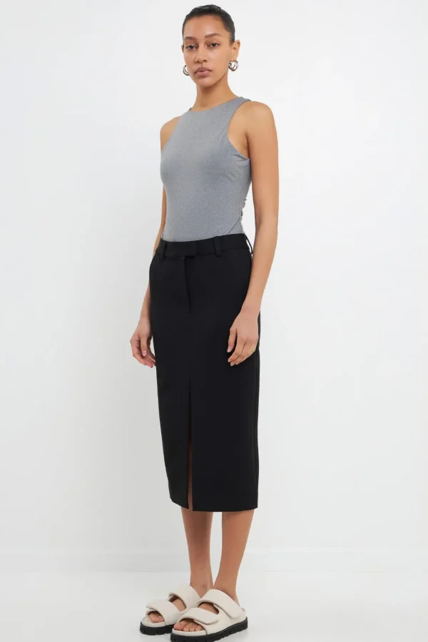 GREY LAB Tops*- Solid Body Suit
