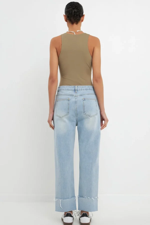 GREY LAB Tops*- Solid Body Suit
