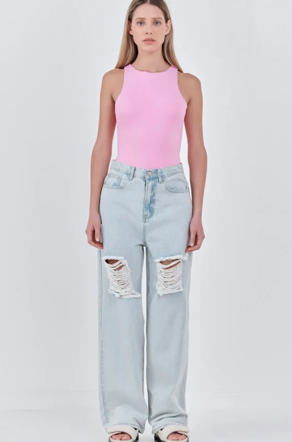GREY LAB Tops*- Solid Body Suit