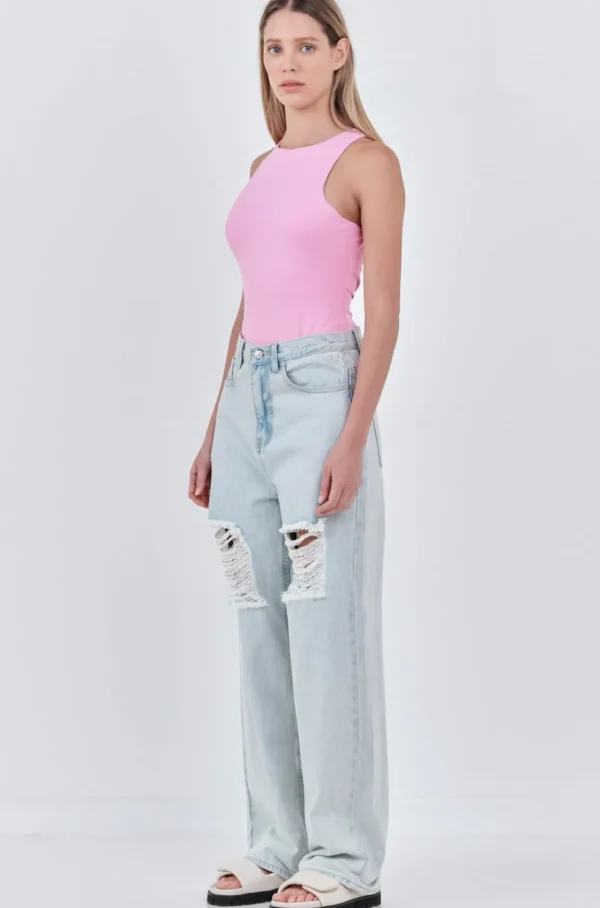 GREY LAB Tops*- Solid Body Suit