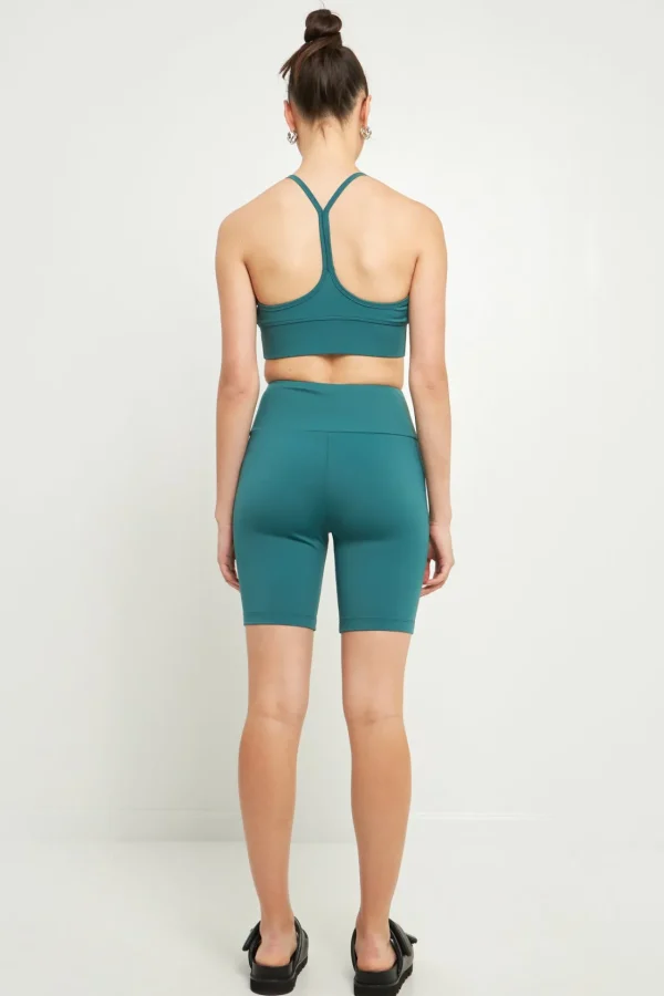 GREY LAB Tops*- Sports Bra PETROL