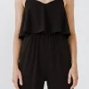 LA'VEN Tops | One Pieces*LA'VEN - Knit Sleeveless Jumpsuit