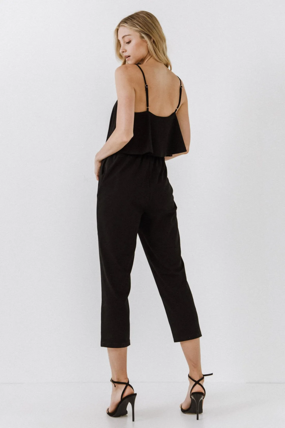 laven__knit_sleeveless_ju_2.webp LA'VEN Tops | One Pieces*LA'VEN - Knit Sleeveless Jumpsuit