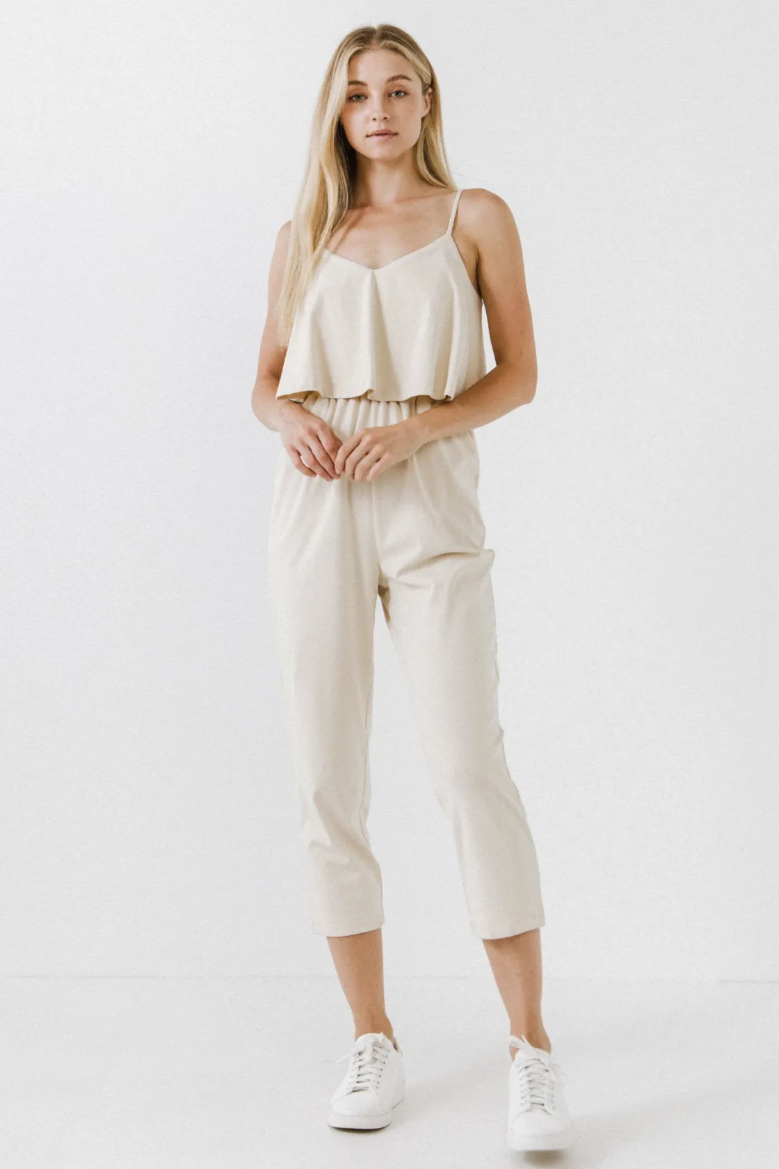 laven__knit_sleeveless_ju_9.webp LA'VEN Tops | One Pieces*LA'VEN - Knit Sleeveless Jumpsuit