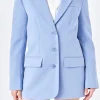 ENDLESS ROSE Blazers | Tops*- 3 Button Suit Blazer CLEANBLUE