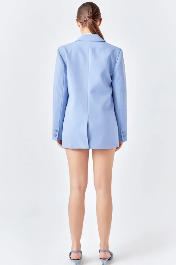 ENDLESS ROSE Blazers | Tops*- 3 Button Suit Blazer CLEANBLUE