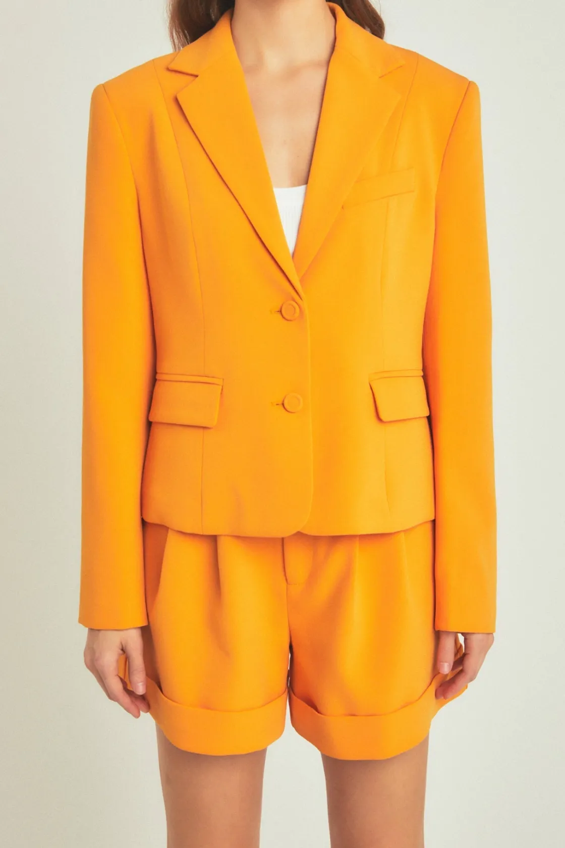 endless_rose___button_tai_0.webp ENDLESS ROSE Matching Sets | Blazers*- 2 Button Tailored Blazer CLEMENTINE