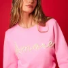 ENDLESS ROSE Tops*- Amore Sweatshirt PINK