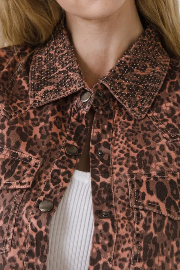ENDLESS ROSE Jackets & Coats*- Animal Print Vest