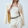 ENDLESS ROSE Matching Sets | Tops*- Ashton Linen Tube Top BUTTER