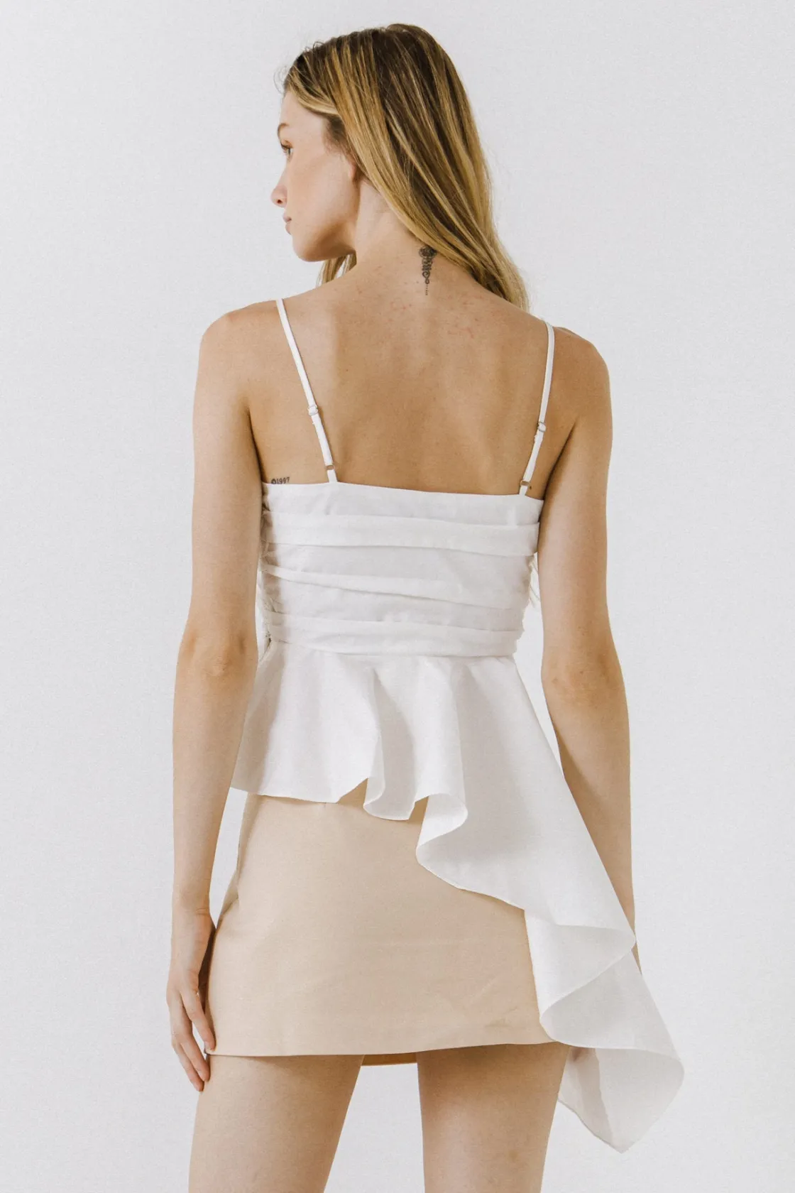 endless_rose__asymmetrica_2.webp ENDLESS ROSE Tops*- Asymmetrical Flounce Top