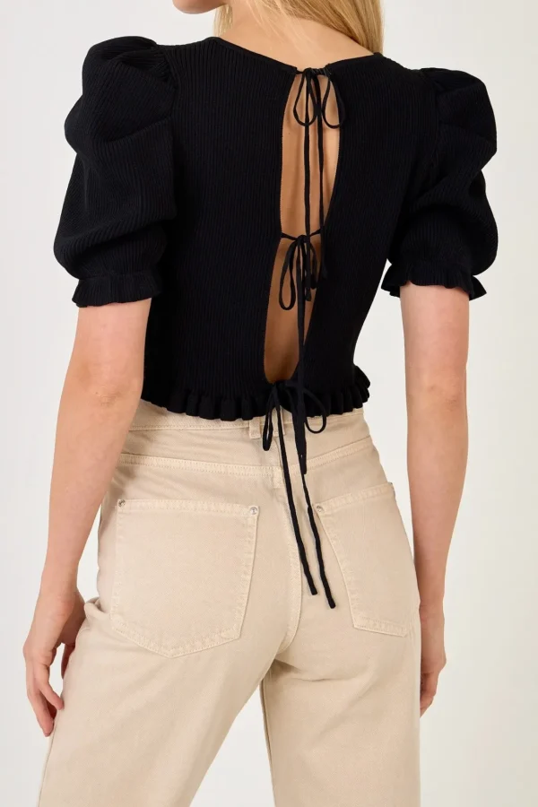 ENDLESS ROSE Sweaters & Knits | Tops*- Back Tied Straps Knit Top