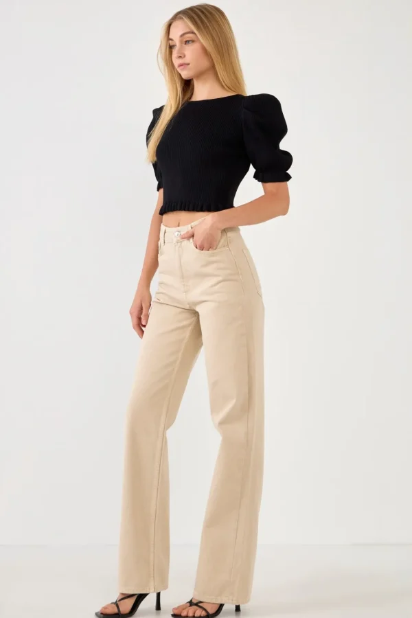 ENDLESS ROSE Sweaters & Knits | Tops*- Back Tied Straps Knit Top