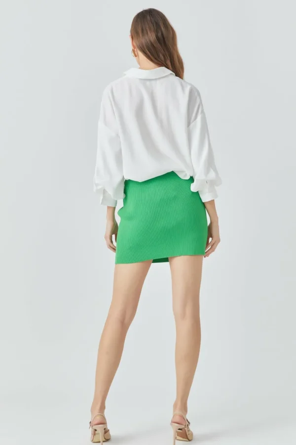ENDLESS ROSE Matching Sets | Skirts*- Banded Knit Mini