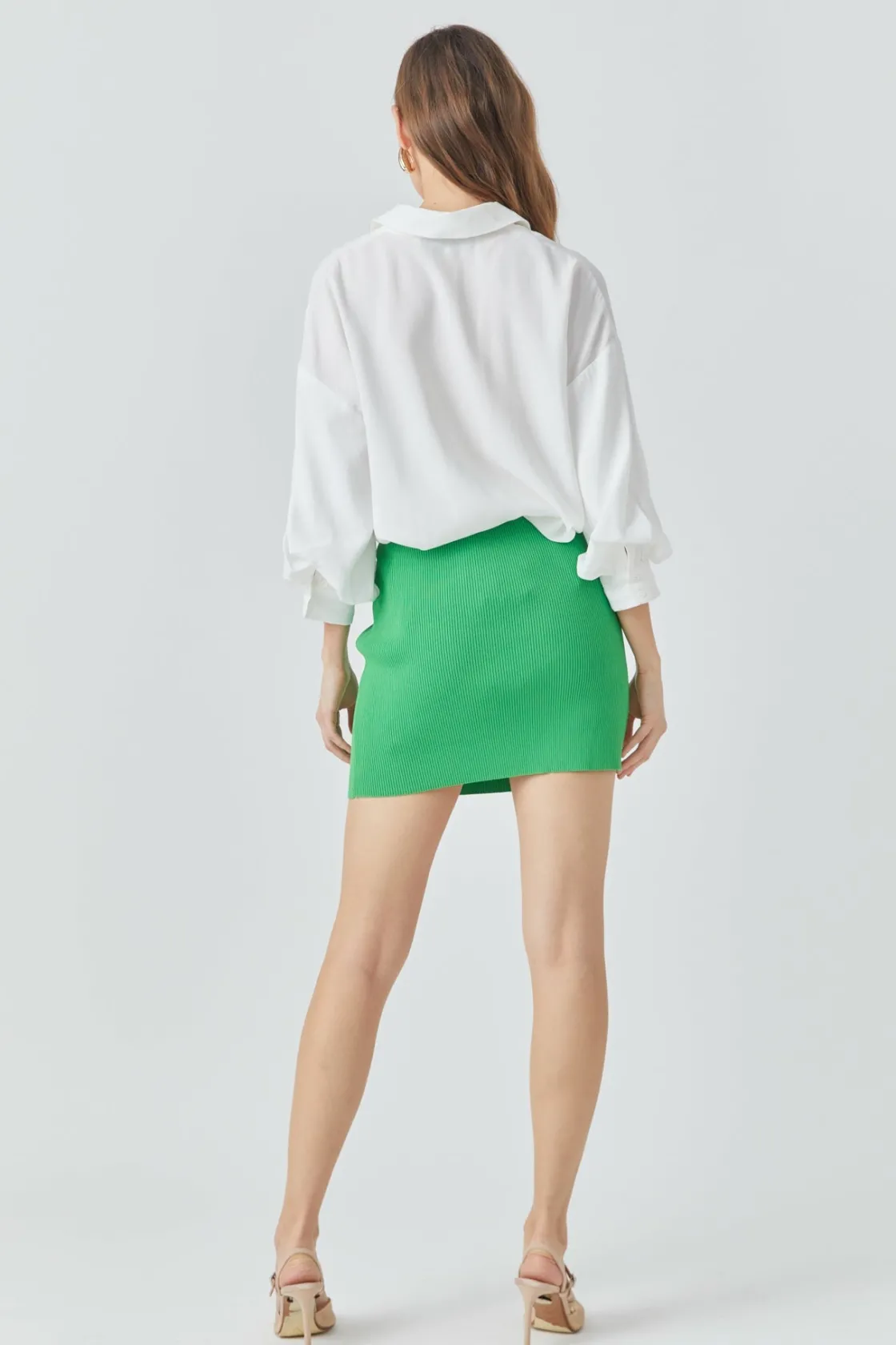 endless_rose__banded_knit_7.webp ENDLESS ROSE Matching Sets | Skirts*- Banded Knit Mini