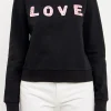 ENDLESS ROSE Sweaters & Knits*- Beaded Sweatshirt BLACK