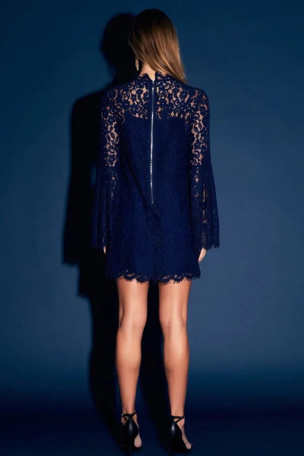 ENDLESS ROSE Lace Dresses | White Dresses*- Bell Sleeve Lace Dress