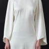ENDLESS ROSE White Dresses | Tops*- Bell-Sleeve Mini Dress WHITE