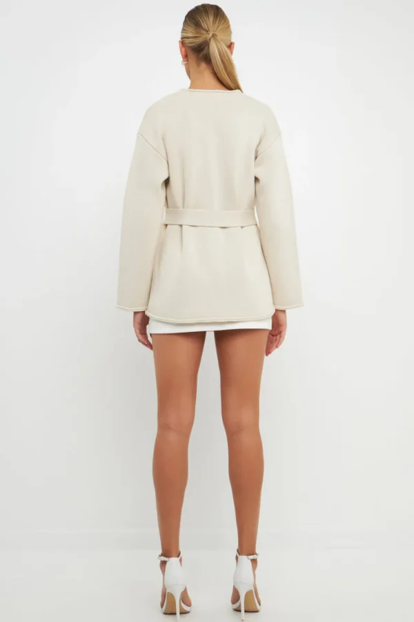 ENDLESS ROSE Sweaters & Knits*- Belted Cardigan