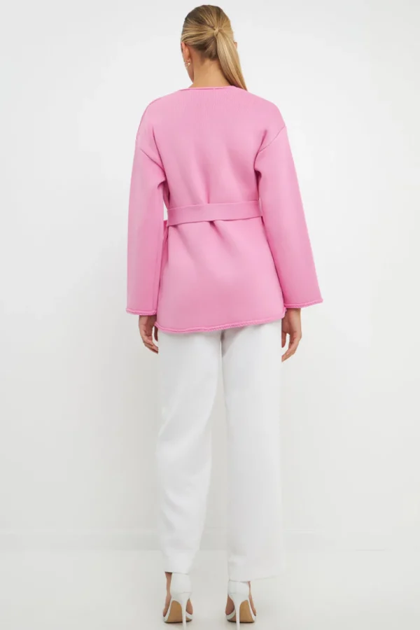 ENDLESS ROSE Sweaters & Knits*- Belted Cardigan