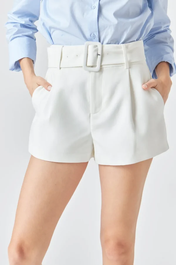 ENDLESS ROSE Shorts & Skorts | Tops*- Belted Mini Shorts