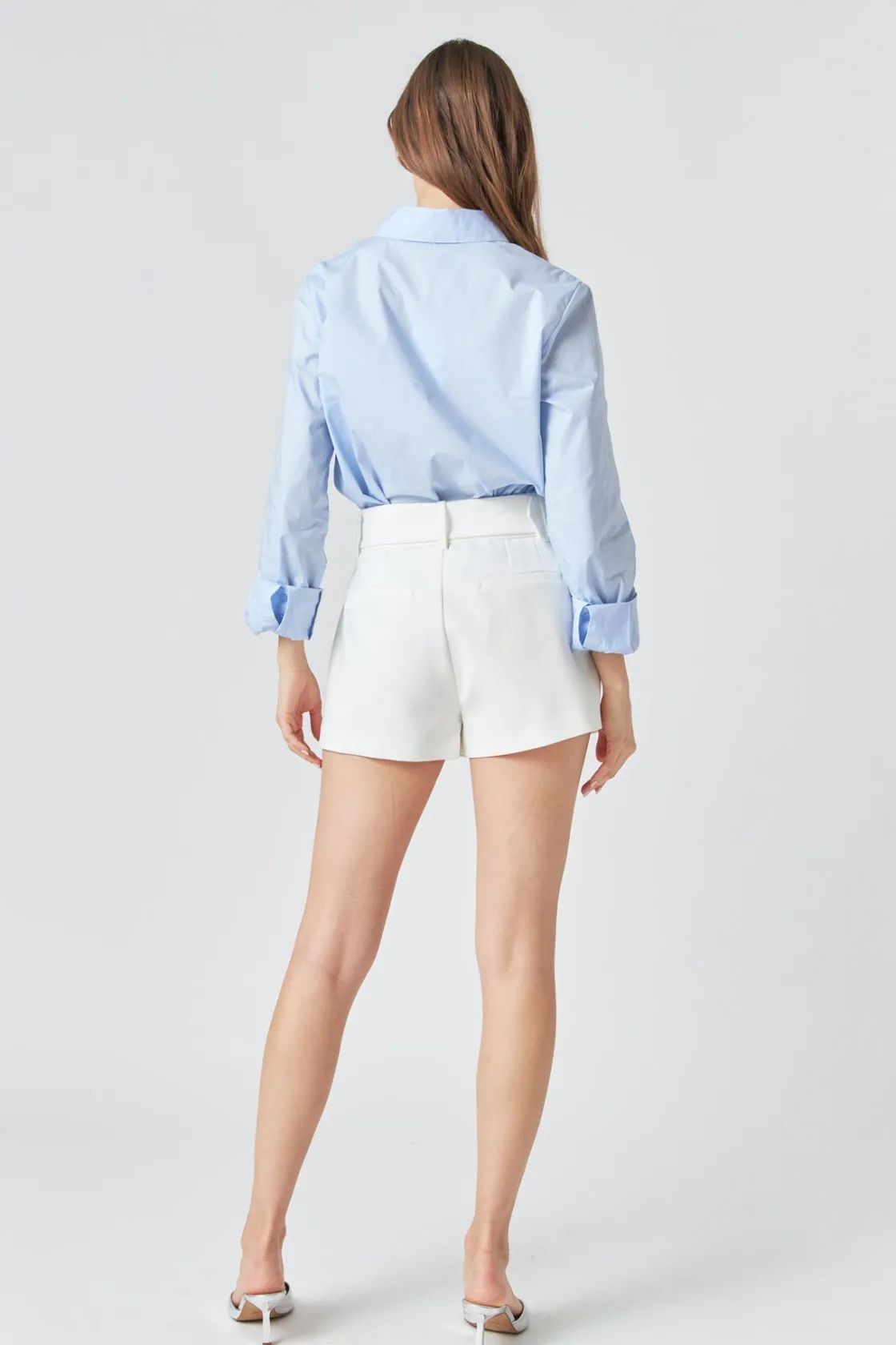 endless_rose__belted_mini_2.webp ENDLESS ROSE Shorts & Skorts | Tops*- Belted Mini Shorts
