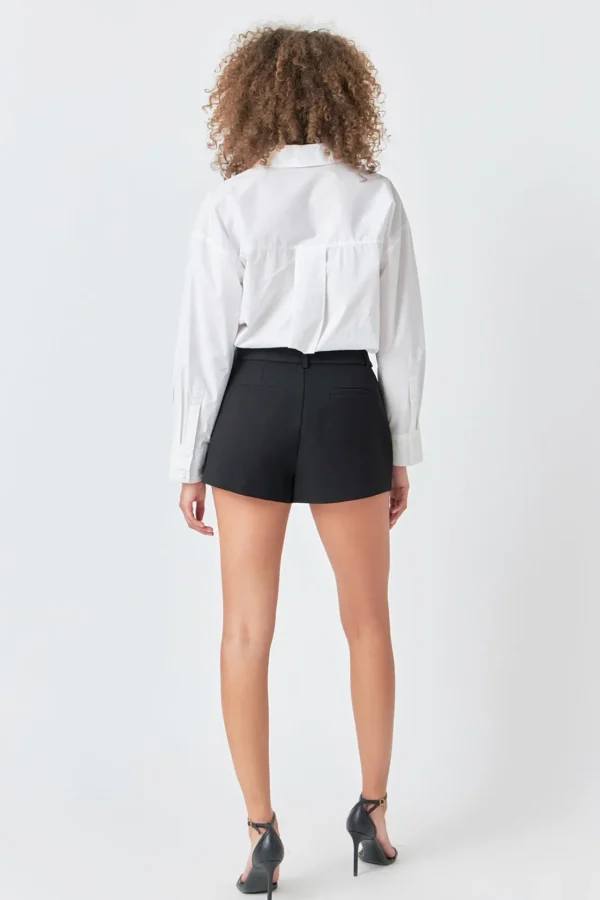ENDLESS ROSE Shorts & Skorts | Tops*- Belted Mini Shorts