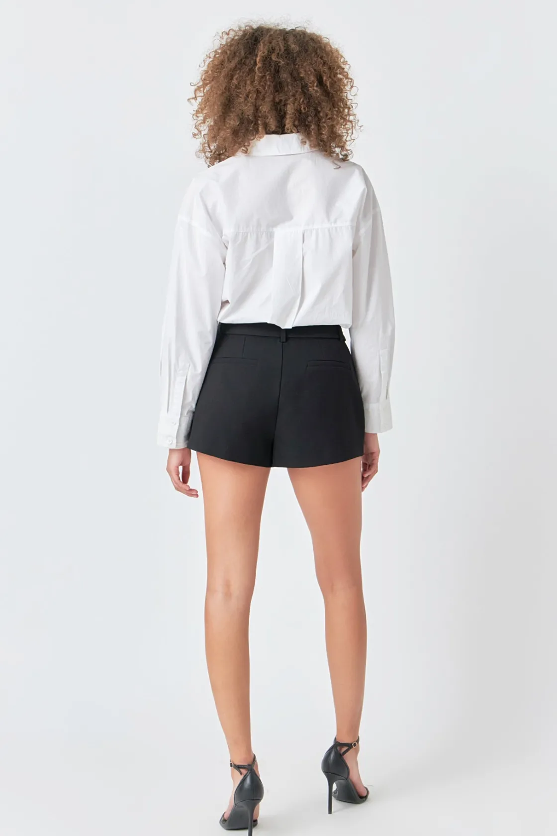 endless_rose__belted_mini_7.webp ENDLESS ROSE Shorts & Skorts | Tops*- Belted Mini Shorts