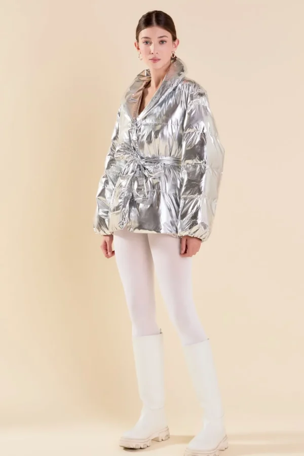 ENDLESS ROSE Jackets & Coats | Tops*- Belted Puffer Jacket