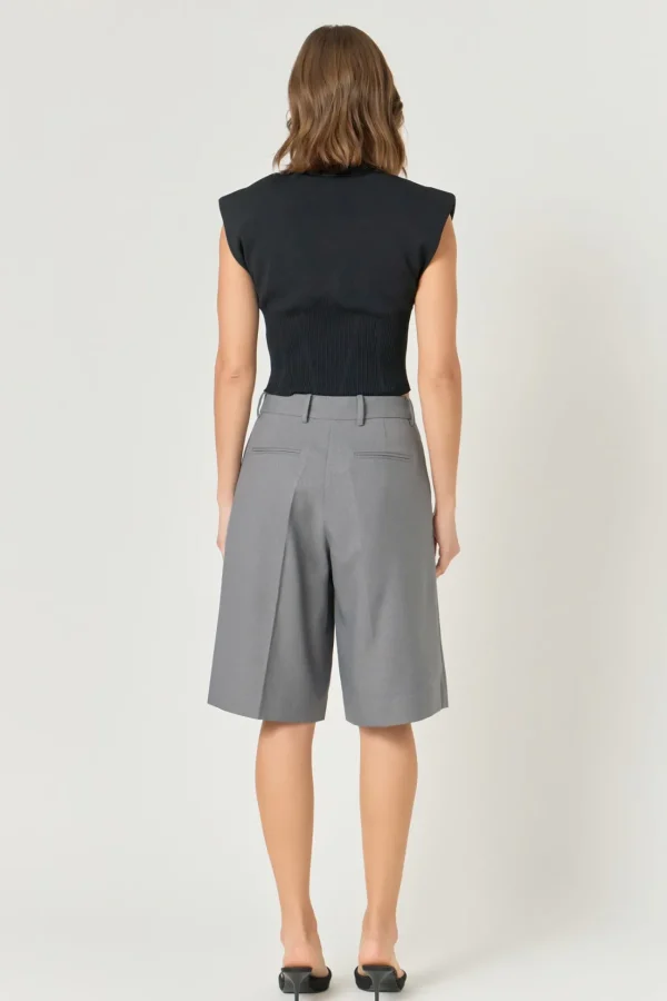 ENDLESS ROSE Shorts & Skorts | Tops*- Bermuda Shorts GREY
