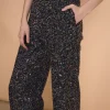 ENDLESS ROSE Matching Sets | Pants*- Boucle Tweed Pants BLACKMULTI