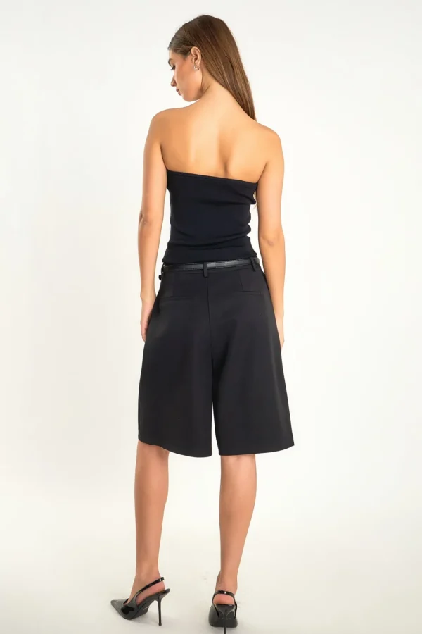 ENDLESS ROSE Shorts & Skorts | Tops*- Brynn Bermuda Shorts BLACK