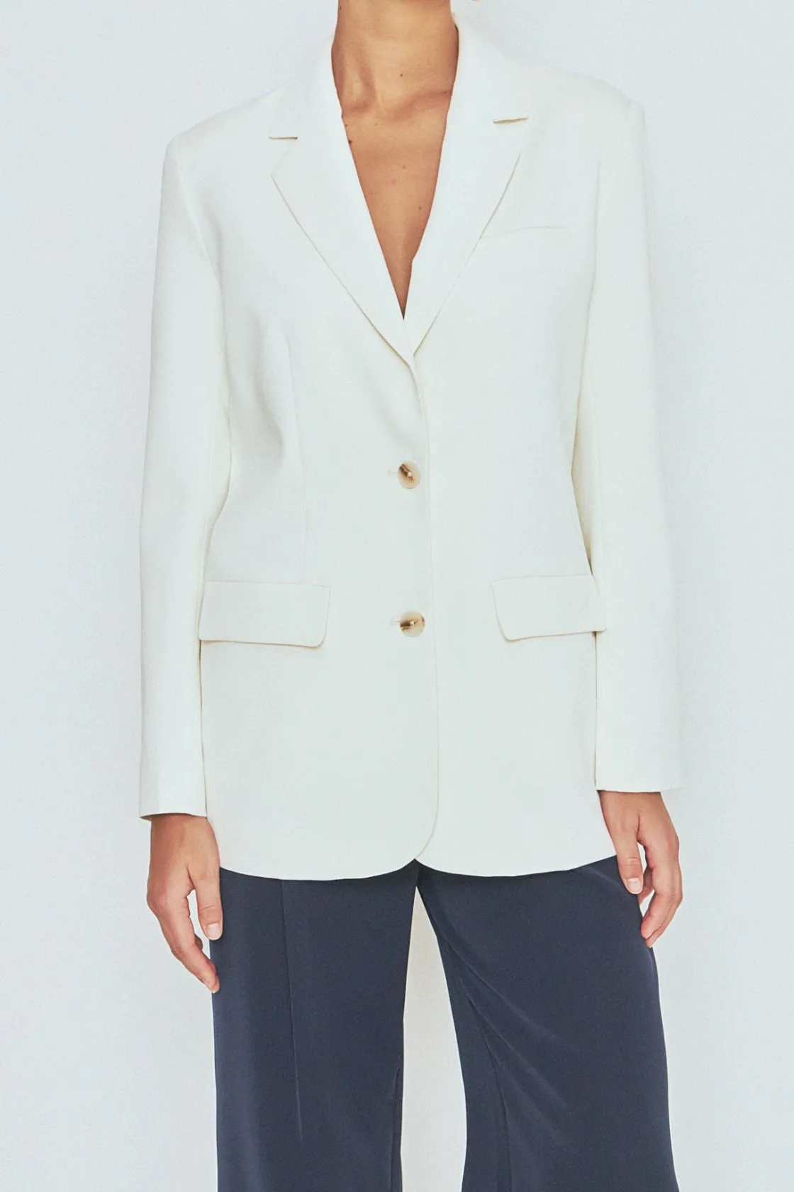 endless_rose__buttery_two_5.webp ENDLESS ROSE Blazers | Tops*- Buttery Two Button Blazer